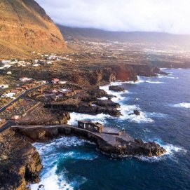 Viviendas en Punta Grande, El Hierro. Foto: Islas Canarias.