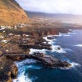 Viviendas en Punta Grande, El Hierro. Foto: Islas Canarias.