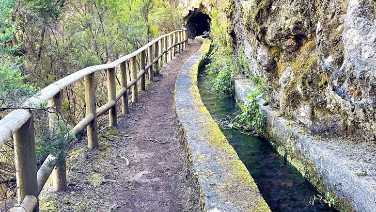 Un acuífero en Canarias.