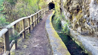 Un acuífero en Canarias.
