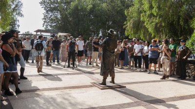 Homenaje en el Rancho Texas Lanzarote Park. Foto: Juan Mateos.