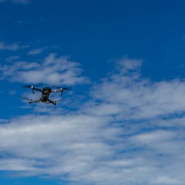 Un drone. Foto: Kevin Bidwell.