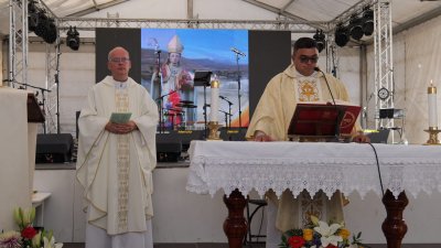 Procesión de San Marcial del Rubicón en Femés. Foto: Jordi Vispo
