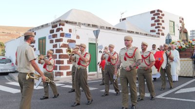 Procesión de San Marcial del Rubicón en Femés. Foto: Jordi Vispo