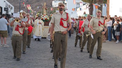 Procesión de San Marcial del Rubicón en Femés. Foto: Jordi Vispo