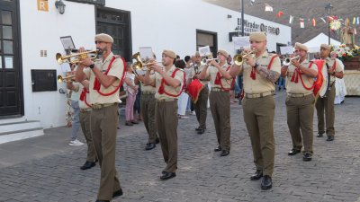Procesión de San Marcial del Rubicón en Femés. Foto: Jordi Vispo