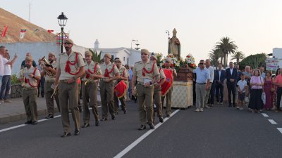 Procesión de San Marcial del Rubicón en Femés. Foto: Jordi Vispo