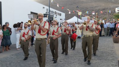 Procesión de San Marcial del Rubicón en Femés. Foto: Jordi Vispo
