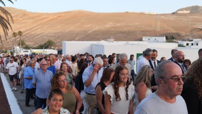 Procesión de San Marcial del Rubicón en Femés. Foto: Jordi Vispo