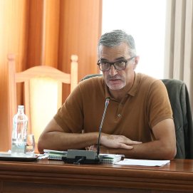Marci Acuña, consejero de Bienestar Social e Inclusión. Ayudas