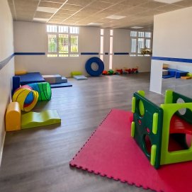 Un aula de Infantil. Educación.