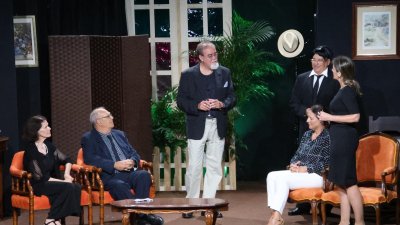 Obra teatral de las fiestas de Teguise. Foto: Norberto de León