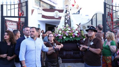 Procesión del Carmen en Valterra. Foto: La Voz
