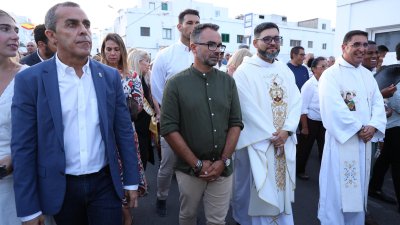 Procesión del Carmen en Valterra. Foto: La Voz