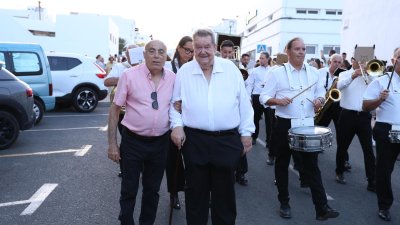 Procesión del Carmen en Valterra. Foto: La Voz