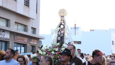 Procesión del Carmen en Valterra. Foto: La Voz