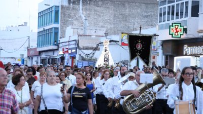 Procesión del Carmen en Valterra. Foto: La Voz