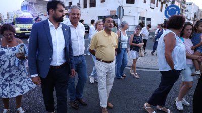 Procesión del Carmen en Valterra. Foto: La Voz