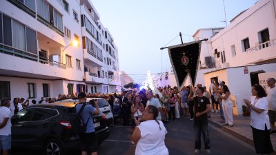 Procesión del Carmen en Valterra. Foto: La Voz
