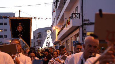 Procesión del Carmen en Valterra. Foto: La Voz