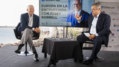 Josep Borrell en el Foro Global Sur. Fotos: Juan Mateos