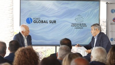 Josep Borrell en el Foro Global Sur. Fotos: Juan Mateos