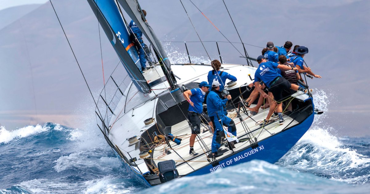 Alegre se estrena con victoria en un exigente entrenamiento de la 52 SUPER SERIES en Lanzarote