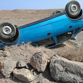 Accidente en Papagayo