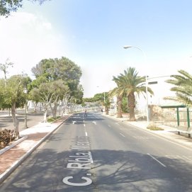 Zona del atropello. Foto: Google Maps