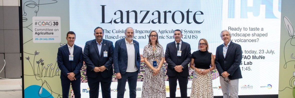 LANZAROTE EN ROMA (FAO) 1 LANZAROTE EN ROMA (FAO) 1