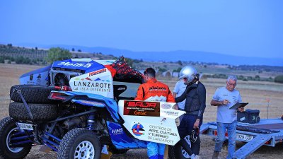 Alexis Romero no pudo participar en la Baja Aragón 2026 por los incendios 