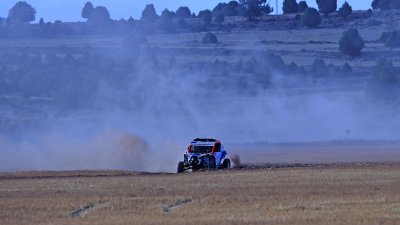 Alexis Romero no pudo participar en la Baja Aragón 2026 por los incendios 