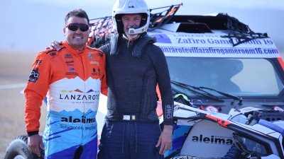 Alexis Romero no pudo participar en la Baja Aragón 2026 por los incendios 