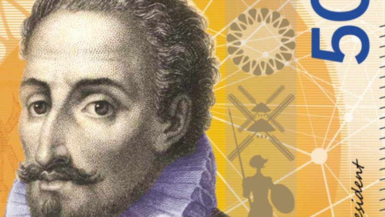 Una de las diez propuestas con Cervantes para el billete de 50 euros.