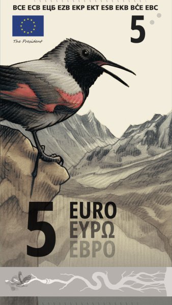 Billetes de Euro: algunos ejemplos de la nuevas propuestas
