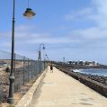 Uno de los paseos de Costa Teguise más necesitados de modernización en una imagen de archivo.