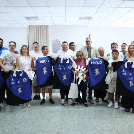 Presentación del equipo inclusivo de lucha canaria 