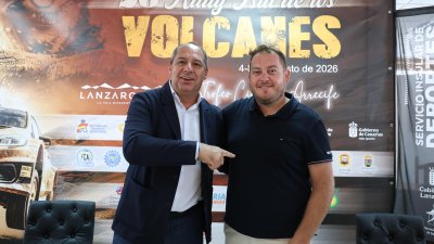 Presentación del Rally Isla de Los Volcanes, 2026