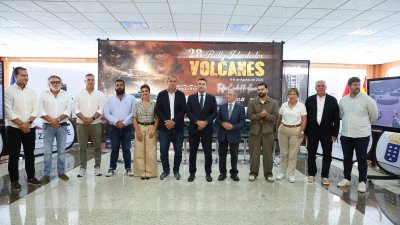 Presentación del Rally Isla de Los Volcanes, 2026