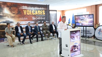 Presentación del Rally Isla de Los Volcanes, 2026