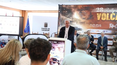 Presentación del Rally Isla de Los Volcanes, 2026