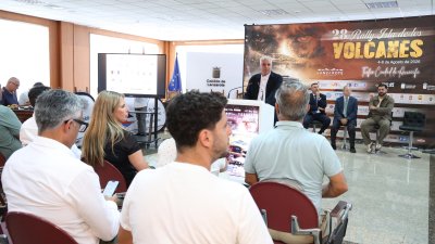 Presentación del Rally Isla de Los Volcanes, 2026