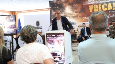 Presentación del Rally Isla de Los Volcanes, 2026