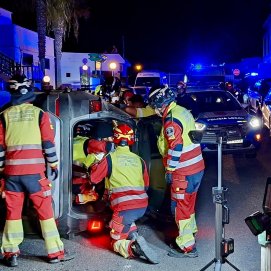 Accidente en Puerto del Carmen
