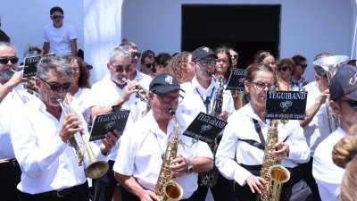 Procesión de la Virgen de Las Nieves. Foto: La Voz