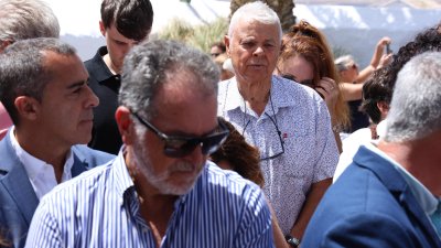 Procesión de la Virgen de Las Nieves. Foto: La Voz