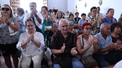 Procesión de la Virgen de Las Nieves. Foto: La Voz
