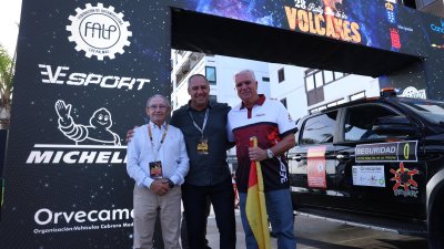 El 28º Rallye de Tierra Isla de Los Volcanes – Trofeo Ciudad de Arrecife. Foto: La Voz