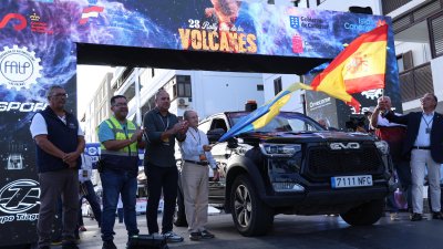 El 28º Rallye de Tierra Isla de Los Volcanes – Trofeo Ciudad de Arrecife. Foto: La Voz