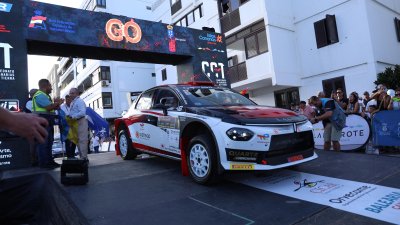 El 28º Rallye de Tierra Isla de Los Volcanes – Trofeo Ciudad de Arrecife. Foto: La Voz